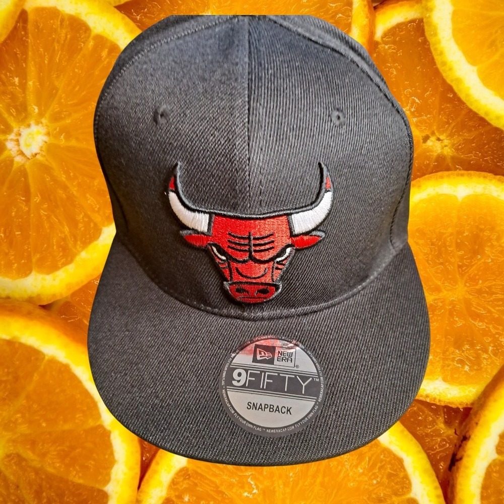 New Era Chicago Bulls 9FIFTY‎ Snapback Hat Cap NBA Gray Mens